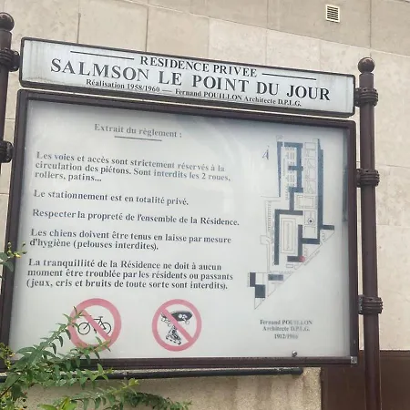 Paris 16eme Vista A La Torre Eiffel Lejlighed