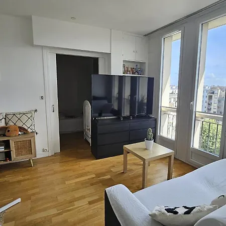 Paris 16eme Vista A La Torre Eiffel * Boulogne-Billancourt